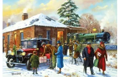 Christmas Nearly Home 1000 Piece Puzzle By Kevin Walsh