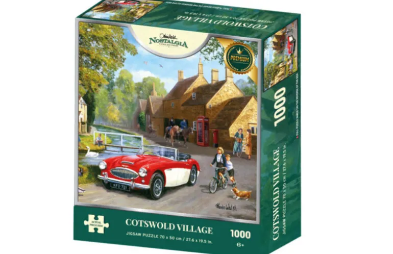 Cotswold Village 1000 piece puzzle By Kevin Walsh