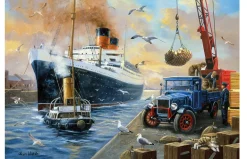 Entering Port 1000 Piece Puzzle by Kevin Walsh