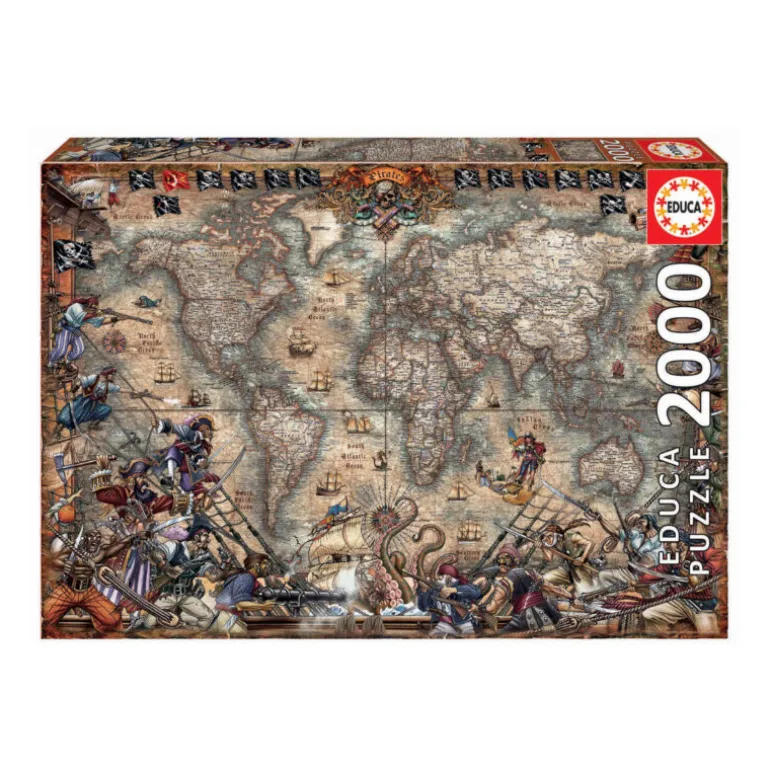 Pirates-Map-2000-piece-Jigsaw-Puzzle