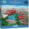 Reds Over London 1000 Piece Jigsaw puzzle
