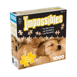 Sleeping-Puppies-Impossible -1000 Pieces-Jigsaw-Puzzle