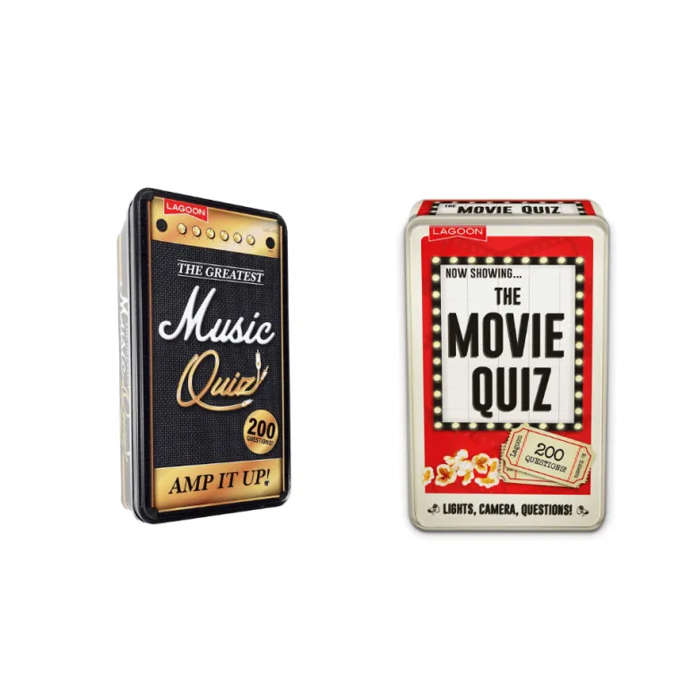 The Movie Quiz & Music Card Game.