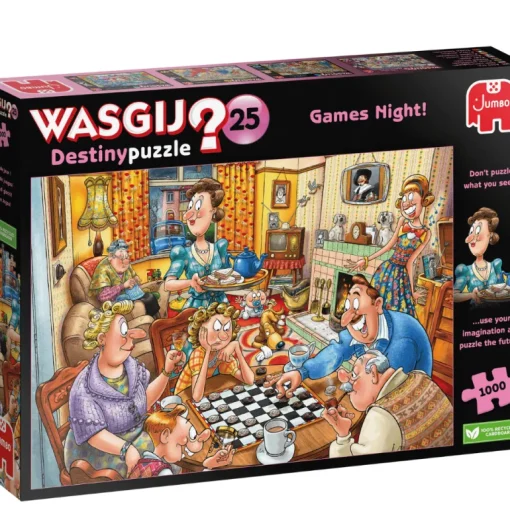 WASGIJ Destiney Puzzle Games Night